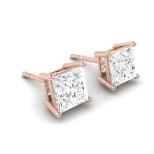 Load image into Gallery viewer, Diana Earrings Princess Moissanite