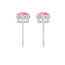 Load image into Gallery viewer, Lucce Diana Earrings Round Rosé Pink Diamond