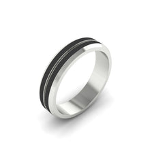 Load image into Gallery viewer, Lucce Dion Polished 5mm Platinum