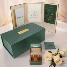 Load image into Gallery viewer, Lucce Montevalle Earrings Princess Diamond