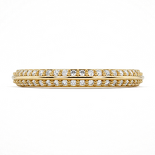 Load image into Gallery viewer, LUCCE ECUADORIAN™ Pavé Band Lab Diamond 0.32ctw 14K Yellow Gold
