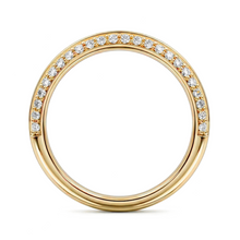 Load image into Gallery viewer, LUCCE ECUADORIAN™ Pavé Band Lab Diamond 0.32ctw 14K Yellow Gold