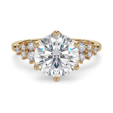 Load image into Gallery viewer, Lucce Ellia Round Moissanite