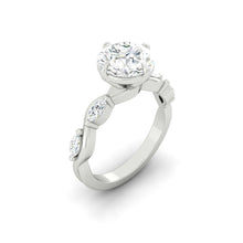 Load image into Gallery viewer, Lucce Constance Round 1.53CT Lab Diamond D VVS2 Ex IGI Platinum