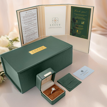 Load image into Gallery viewer, Lucce Ellia Pear Moissanite