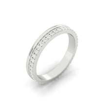 Load image into Gallery viewer, Lucce Ezra Half Eternity 0.17CTW Lab Diamond 14K White Gold