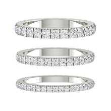 Load image into Gallery viewer, Wedding rings gold jewelry moissanite lab diamond manila philippines Lab diamond Wedding Bands