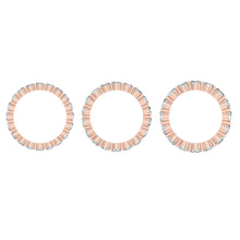 Load image into Gallery viewer, Lab diamond Wedding Bands Moissanite Eternity Rings
