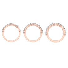 Load image into Gallery viewer, Wedding rings gold jewelry moissanite lab diamond manila philippines Lab diamond Wedding Bands