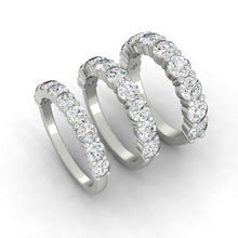 Load image into Gallery viewer, Wedding rings gold jewelry moissanite lab diamond manila philippines Lab diamond Wedding Bands