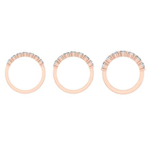 Load image into Gallery viewer, Wedding rings gold jewelry moissanite lab diamond manila philippines Lab diamond Wedding Bands