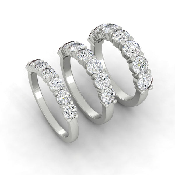 Lucce Civini 7-Stone Round Diamond