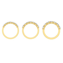 Load image into Gallery viewer, Wedding rings gold jewelry moissanite lab diamond manila philippines Lab diamond Wedding Bands