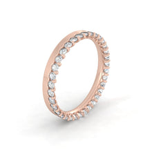 Load image into Gallery viewer, Wedding rings gold jewelry moissanite lab diamond manila philippines Lab diamond Wedding Bands