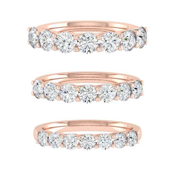 Lucce Rivera 7-Stone Round Diamond