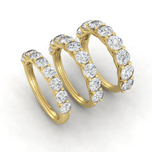 Load image into Gallery viewer, Wedding rings gold jewelry moissanite lab diamond manila philippines Lab diamond Wedding Bands