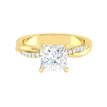Load image into Gallery viewer, Lucce Fiore Princess Moissanite