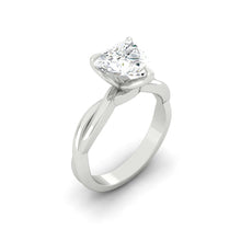 Load image into Gallery viewer, Lucce Fiore Solitaire Heart Diamond