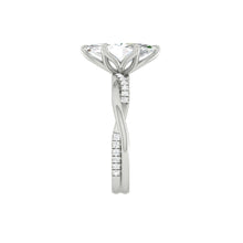 Load image into Gallery viewer, Lucce Fiore Marquise Moissanite