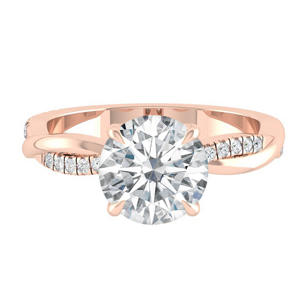 Lucce Fiore Round Diamond