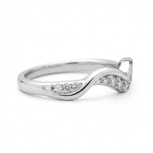 Load image into Gallery viewer, LUCCE FIORE™ Sei Flush 0.11ctw Lab Diamond 14K White Gold