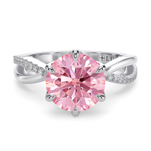 Load image into Gallery viewer, LUCCE FIORE™ Sei Round ROSÉ™ Pink Diamond