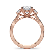 Load image into Gallery viewer, Lucce Fiore Trio Oval Diamond
