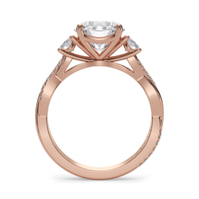 Load image into Gallery viewer, Lucce Fiore Trio Round Diamond