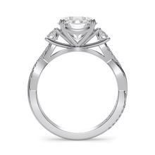 Load image into Gallery viewer, LUCCE FIORE™ Trio Round Moissanite