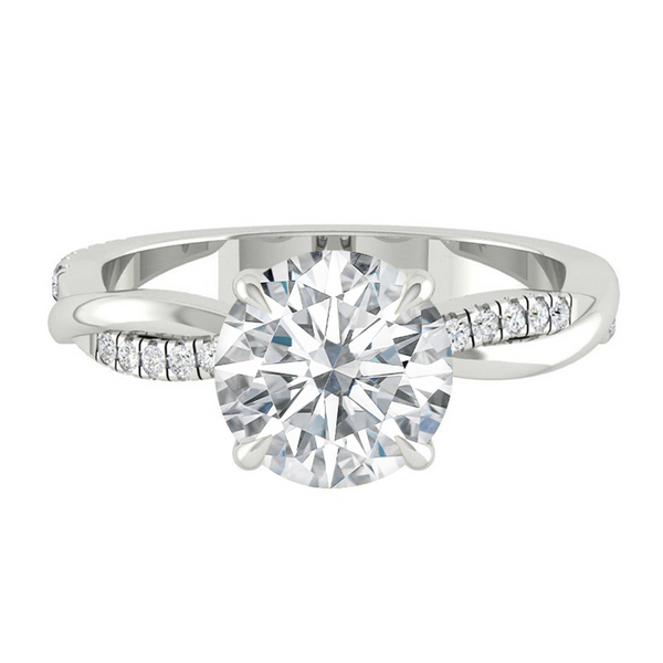 Lucce Fiore Round Diamond