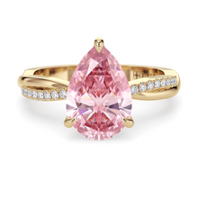 Load image into Gallery viewer, Lucce Fiore Pear Rosé Pink Diamond