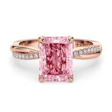 Load image into Gallery viewer, Lucce Fiore Radiant Rosé Pink Diamond