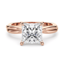 Load image into Gallery viewer, Lucce Fiore Solitaire Princess Diamond
