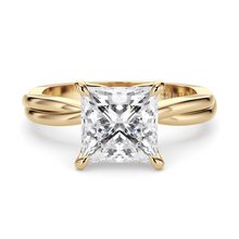 Load image into Gallery viewer, Lucce Fiore Solitaire Princess Diamond