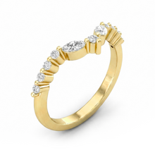 Load image into Gallery viewer, LUCCE GENIA™ Band 0.35CTW Lab Diamond 14K Yellow Gold