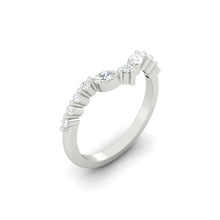 Load image into Gallery viewer, Lucce Genia Band 0.35CTW Lab Diamond 14K White Gold
