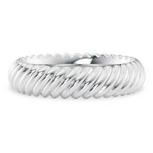 Load image into Gallery viewer, LUCCE CONSTANCE™ Lio Polished 4mm 14K White Gold