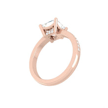 Load image into Gallery viewer, Lucce Kaela Cushion Moissanite