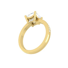 Load image into Gallery viewer, Lucce Kaela Cushion Moissanite