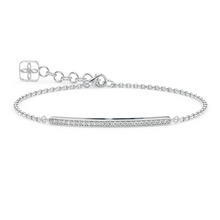 Load image into Gallery viewer, LUCCE KAELA™ Bar Bracelet 0.44ctw FG VS Natural Diamonds Platinum