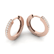 Load image into Gallery viewer, Lucce Kaela Eternity Earrings Diamond