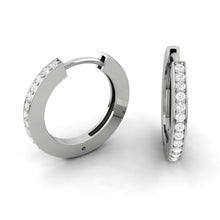 Load image into Gallery viewer, Lucce Kaela Eternity Earrings Diamond