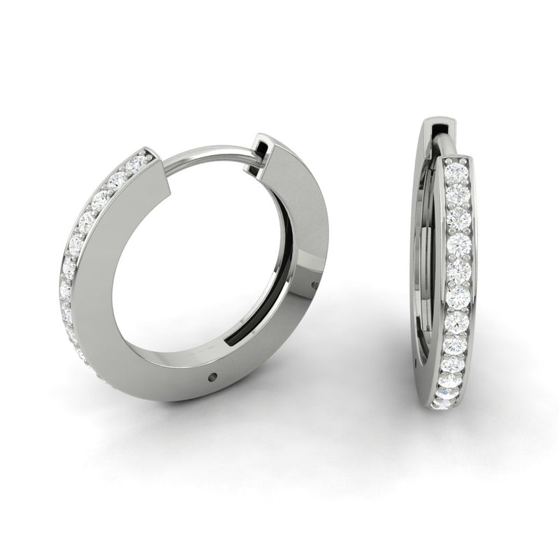 Lucce Kaela Eternity Earrings Diamond