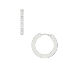 Load image into Gallery viewer, Lucce Kaela Eternity Earrings Diamond