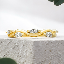 Load image into Gallery viewer, Lucce Constance Infini 0.50CTW Lab Diamond 18K Yellow Gold