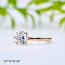 Load image into Gallery viewer, Petal Moissanite Engagement Ring Lab Diamond Wedding Bands Manila Philippines