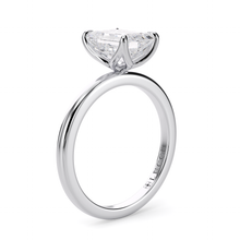 Load image into Gallery viewer, Lucce Lucia Radiant Lab Diamond 3.04ct E VS1 Ex IGI 18K White Gold