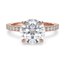 Load image into Gallery viewer, LUCCE LUCIA™ Halo Pavé Round Diamond