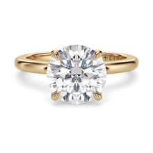 Load image into Gallery viewer, Lucce Lucia Halo Round Moissanite