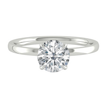 Load image into Gallery viewer, Round Lab or Natural Diamond Halo gold or platinum engagement ring with halo Manila Philippines